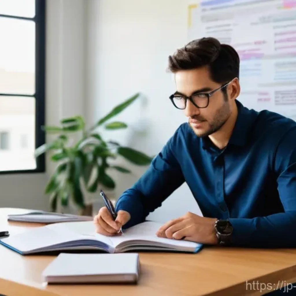 에너지관리 자격증 시험 합격률 분석 - **Prompt:** A young professional, a man or woman in their late 20s to early 30s, dressed in a smart,...